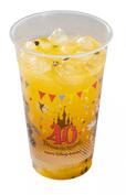 スパークリングドリンク(マンゴー＆パッションフルーツ) 600円｜東京ディズニーリゾート40周年“ドリームゴーラウンド”スペシャルメニュー