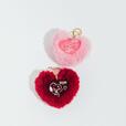 ハートファーキーホルダー 各1,320円