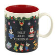 マグカップ 1,900円｜東京ディズニーリゾート「ディズニー・クリスマス」スペシャルグッズ｜販売店舗：東京ディズニーランド「ディズニー＆カンパニー」、東京ディズニーシー「ガッレリーア・ディズニー」｜発売日：2024年11月8日（金）