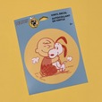 【PEANUTS】「Peanuts® 75周年 スヌーピー ビニールデカール ステッカー」¥704