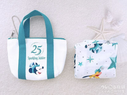 東京ディズニーシー】最強の実用グッズ！25周年「ポーチつきエコバッグ