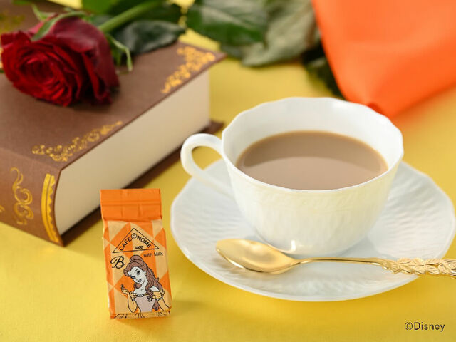CAFE@HOME ディズニープリンセスセレクション with Milk B 330円
