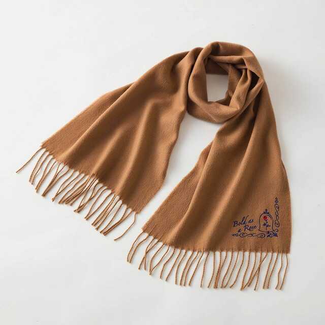 刺繍モチーフのストール(選べるキャラクター)|¥ 4,990 (税込)