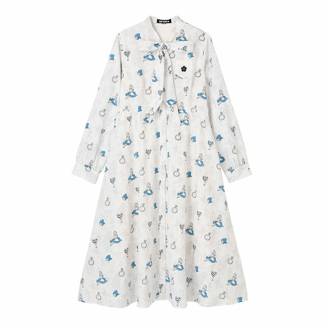 【マリークワント×アリス・イン・ワンダーランド】アリスインワンダーランド ワンピース／税込27,500円