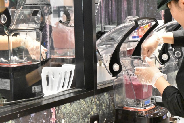 アントシアニンたっぷりのブルーベリーのスムージー