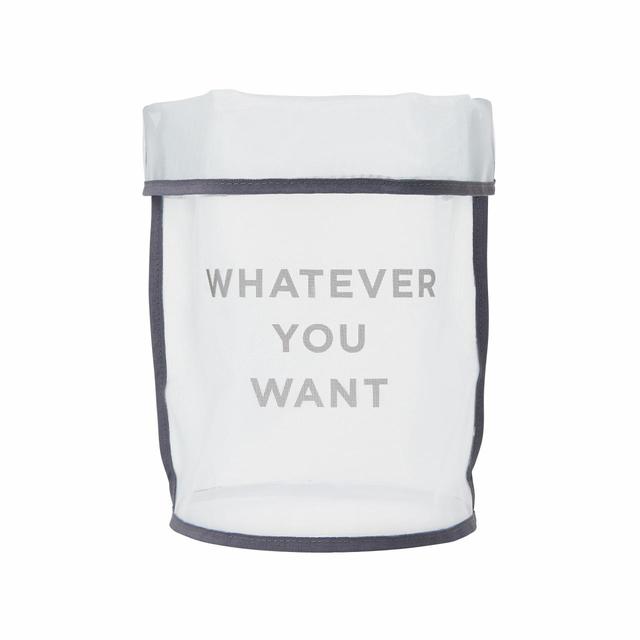 【Francfranc（フランフラン）】クラルテ メッシュバスケット  ホワイト Mサイズ