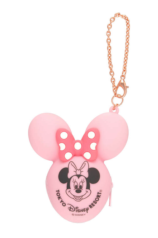 バッグチャーム 1,400円｜サイズ：（全長）長さ約22cm｜東京ディズニーリゾート「ミニー・ベスティーズ・バッシュ！」スペシャルグッズ｜販売店舗：東京ディズニーランド「ギャグファクトリー/ファイブ・アンド・ダイム」、東京ディズニーシー「ベッラ・ミンニ・コレクション」