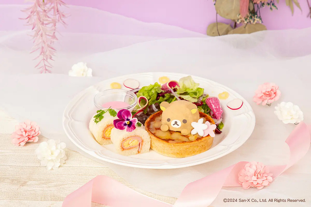 「コリラックマ＆チャイロイコグマカフェ」リラックマぷれーと（税込1,790円）