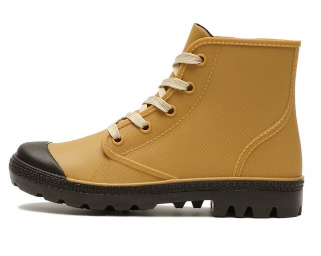 WOMENS【ABC SELECT】レースアップレイン  カラー：CAMEL/BROWN  金額：￥4,290（税込）  サイズ：XS(22cm)、 S(22.5-23cm)、M(23.5cm-) 、L(24cm-) 、XL(24.5-25cm)