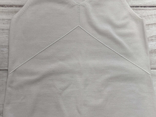 胸下に切り替え入りでおしゃれ