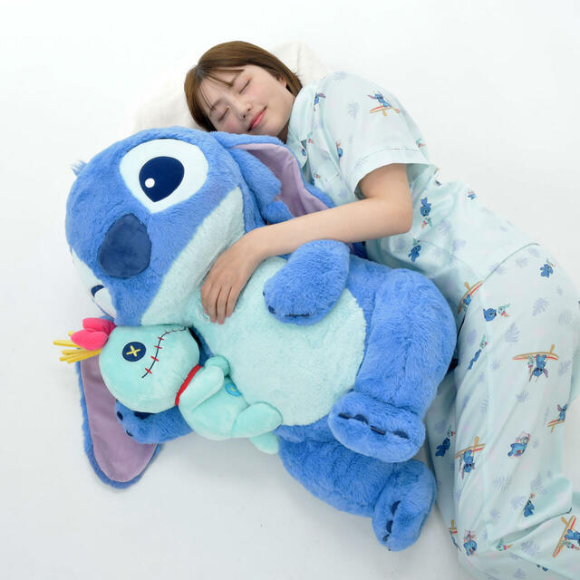 スティッチ＆スクランプ 82cm ぬいぐるみ スーパービッグ Disney Stitch Day Collection 23,500円