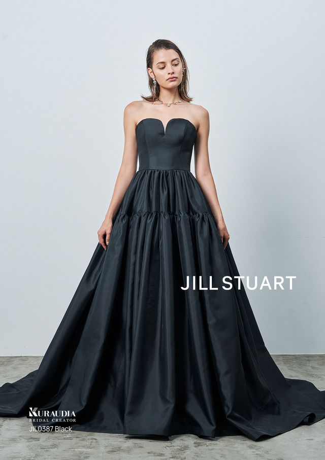 【JILL STUART（ジルスチュアート）新作ウェディングドレス】JIL0387-Black