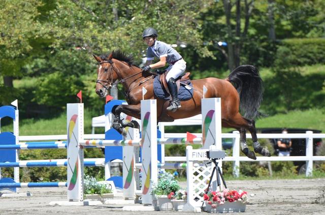 心音さんはジュニアクラスに出場。チルドレンクラスより障害物の難易度もグッと上がる