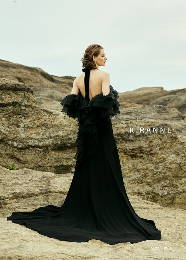 「K.RANNE-クランネ-」新作ウェディングドレス KNE0028_Black 