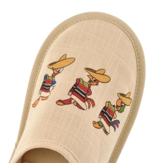 巾着付きルームシューズ