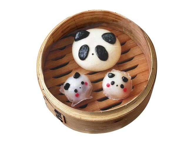 「パンダ点心」＜価格：858円（税込）＞ 【エキュート上野でパンダフェア「PANDA PARK」開催！「たれぱんだ」のポップアップショップもオープン！】