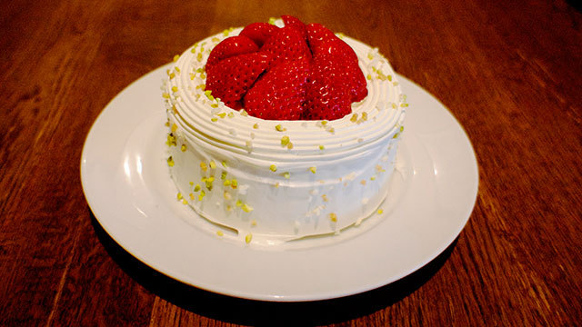 セバスチャン／いちごのショートケーキ 1200円