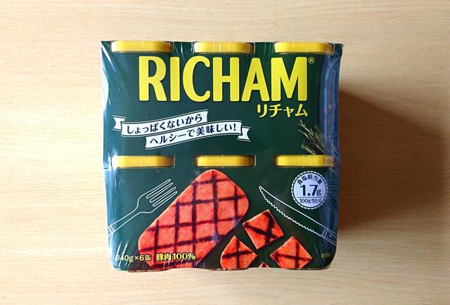 【東遠ジャパン　リチャム　2040g（340g×6缶）　2198円】6缶入りで約2kgという大ボリューム！
