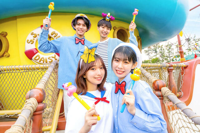 ディズニー・パルパルーザ「ドナルドのクワッキー・ダック!ダック!ダックシティ!」スペシャルグッズ|販売店舗:東京ディズニーランド「ディズニー&カンパニー」|発売日:2025年4月7日(月)