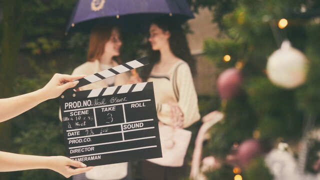 【Maison de FLEUR cinema】公開中の架空の映画　Film.02 『Noël Blanc （雪色のノエル）』