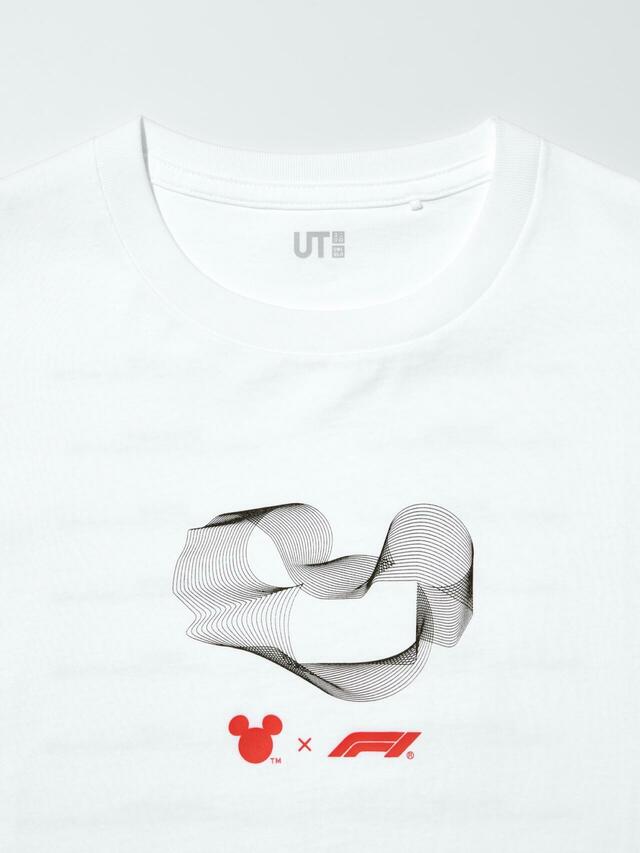 ユニクロ ディズニー×F1 UTグラフィックTシャツ 990円