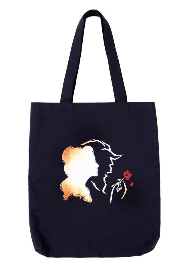 トートバッグ 3,400円|サイズ:W380mm×H420mm×D50mm|劇団四季 ディズニーミュージカル『美女と野獣』東京ディズニーリゾート内舞浜アンフィシアター公演オリジナルグッズ