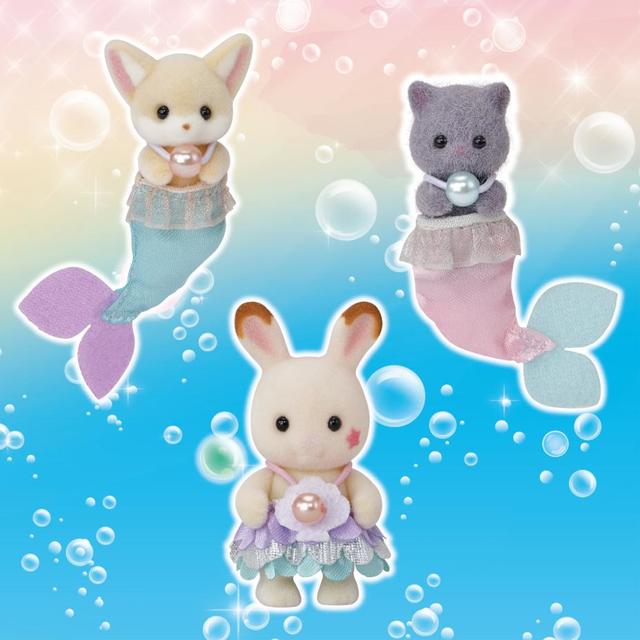 マーメイドモチーフ衣装の赤ちゃん