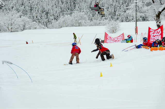 「ヒキダスKidsスノーボードアカデミー」専用エリア