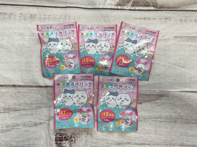 100円ショップで買えるちいかわの新グッズ、「ちいかわ キラキラクリップ」を5点購入！