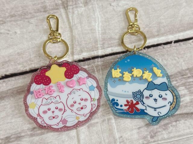 作った2種類を並べてみました♪かわいい！