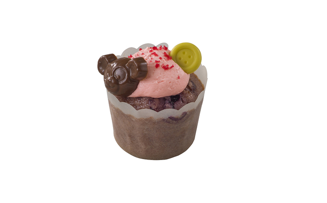 ブルーベリーマフィン、スーベニアプレート付き 880円|ケープコッド・クックオフ|東京ディズニーシー「ダッフィーのハートウォーミング・デイズ」スペシャルメニュー