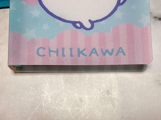 「CHIIKAWA」のロゴ入りです
