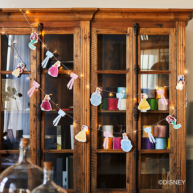 ディズニー/トゥインクルＬＥＤガーランド　＜ディズニー プリンセス＞