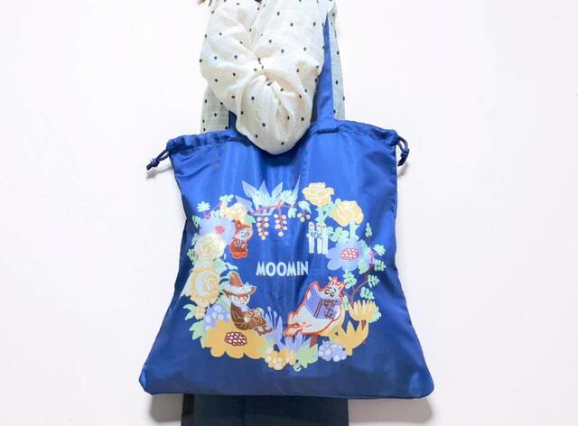 【ムーミン付録:刺繡トートバッグ】ムーミンの豪華な刺繍トートは落ち着いた可愛らしさ
