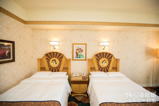 ディズニーアンバサダーホテル　チップとデールルーム