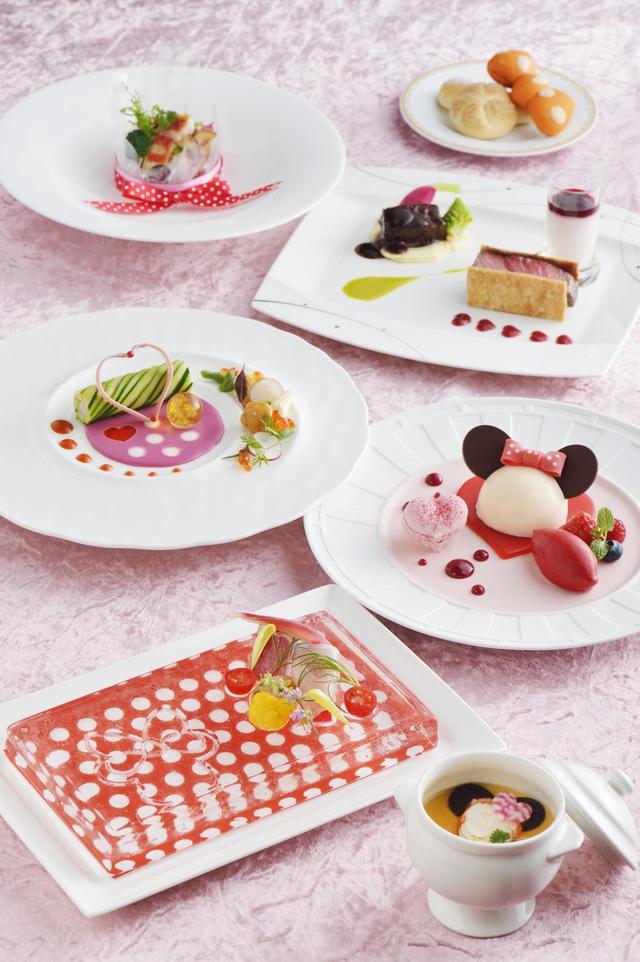 東京ディズニーランドホテル「セレブレーションダイニング＆グリーティングプラン」ミニーマウス・コース（平日）