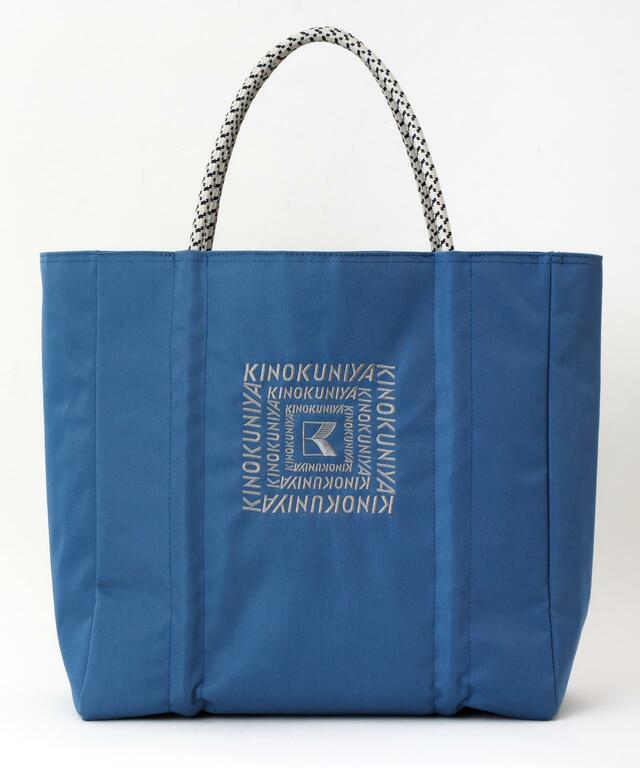 「紀ノ国屋　ロープハンドル保冷バッグ」3,850（税込）　ブルー