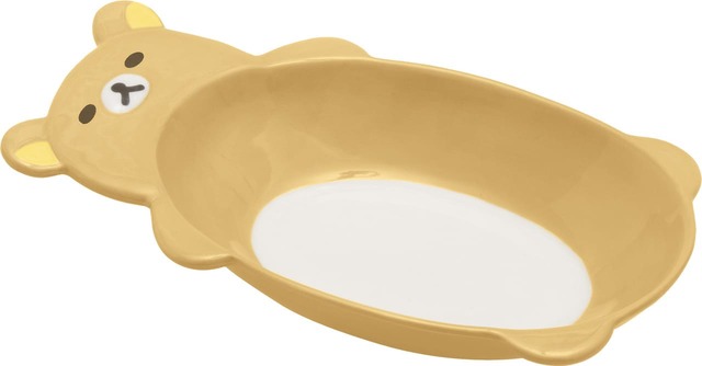 【リラックマ / みんなでまんぷくまくまく】まんぷくまくまくお皿　3,300円