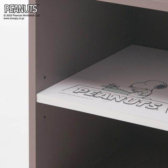 【ベルメゾン】在宅ワークにぴったりなワゴン「スヌーピー」｜￥17,900 （税込）　© 2024 Peanuts Worldwide LLC