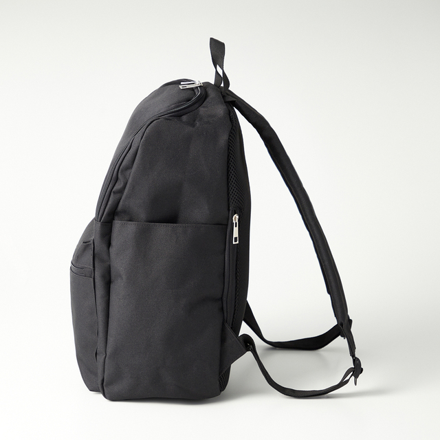 ベルメゾン 口がガバっと開くリュックサック「Suicaのペンギン」ブラック