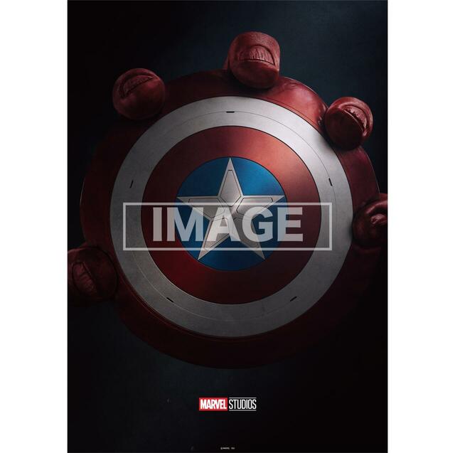 F賞 ポスター｜Happy くじ / MARVEL 『キャプテン・アメリカ:ブレイブ・ニュー・ワールド