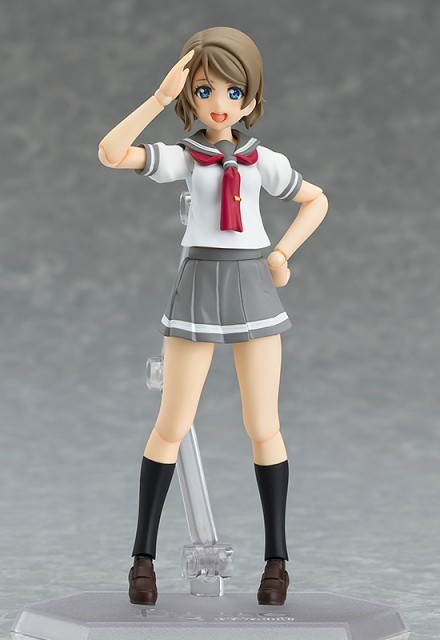 ラブライブ！サンシャイン!!』渡辺 曜がfigma化！ウィンク顔や企み顔が