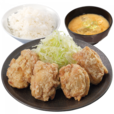 ゆず胡椒からあげ定食
