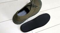 【無印良品　柔らかい中敷を使用した撥水タンクソールシューズ】商品名の通り「柔らかい中敷き（インソール）」が特徴！