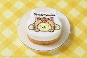 「ねこねこ×サンリオキャラクター イラストケーキ」ポムポムプリン