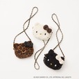 【HELLO KITTY×OPAQUE.CLIP】「ハローキティ」フェイス型2WAYふわふわミニショルダーバッグ　￥4,979
