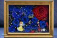 フラワーフレームアート「Beauty and the Beast」 55,000円|日比谷花壇 ディズニーコレクション『美女と野獣』