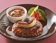 フォアグラ＆ハンバーグ　トリュフソース　
