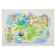 ピーター・パン レジャーシート (S) ポーチ入り Map Compact Picnic Sheet 1,500円