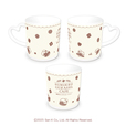 「マグカップ（ハートハンドル）」＜価格：1,980円（税込）＞【可愛さとチョコレートメニューがぎゅっ♪「すみっコぐらしカフェ」東京・愛知で期間限定オープン！】